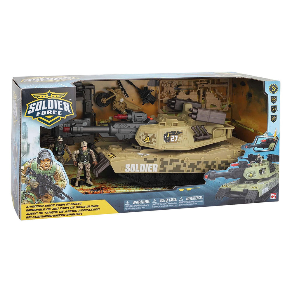 Rc soldier foe heavy assault tank