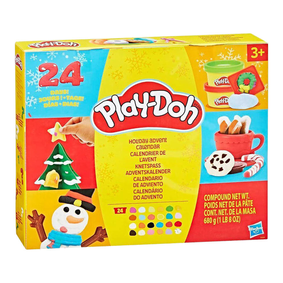 Play-doh adventskalender speelset