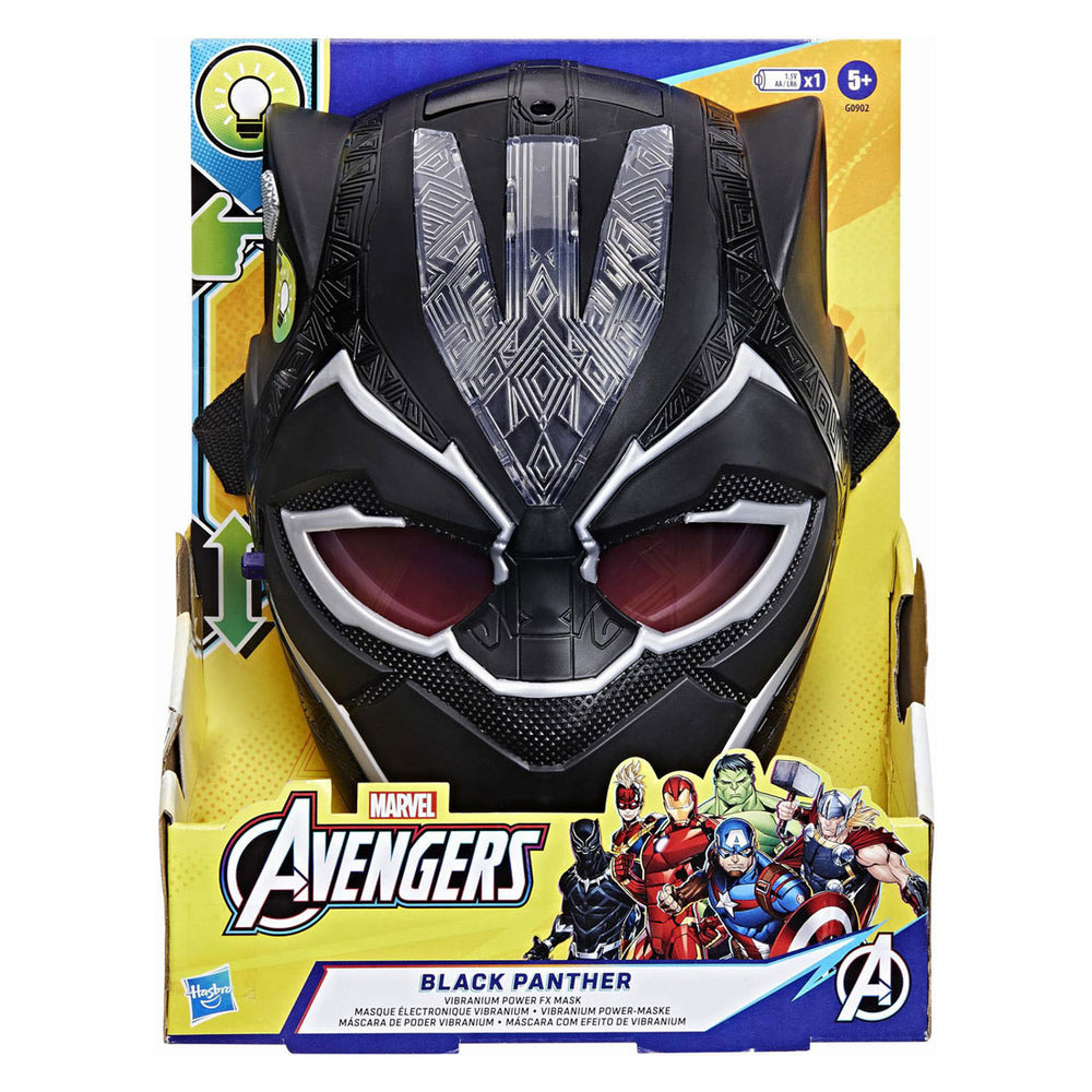 Ty avengers black panther vibranium fx masker