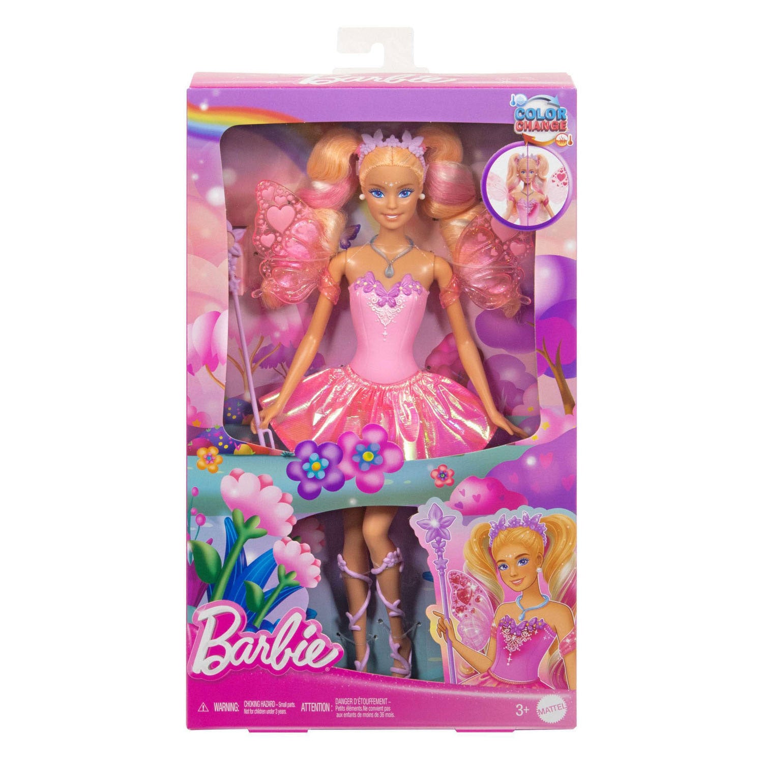 Barbie fee met kleurverandering
