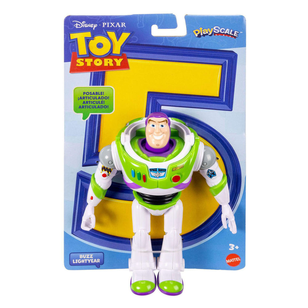Mattel toy story 5 - figuur vliegende buzz 17cm