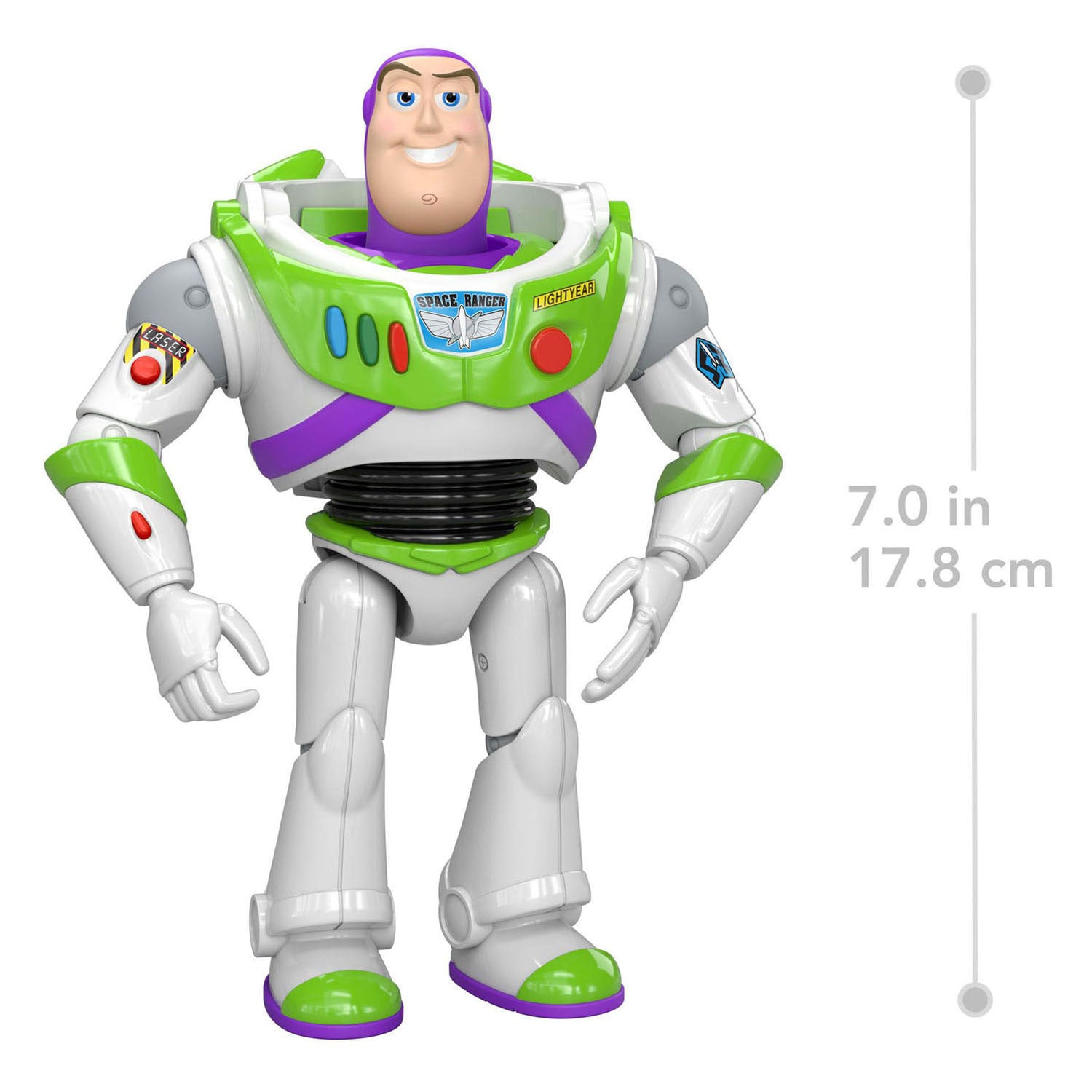 Mattel toy story 5 - figuur vliegende buzz 17cm