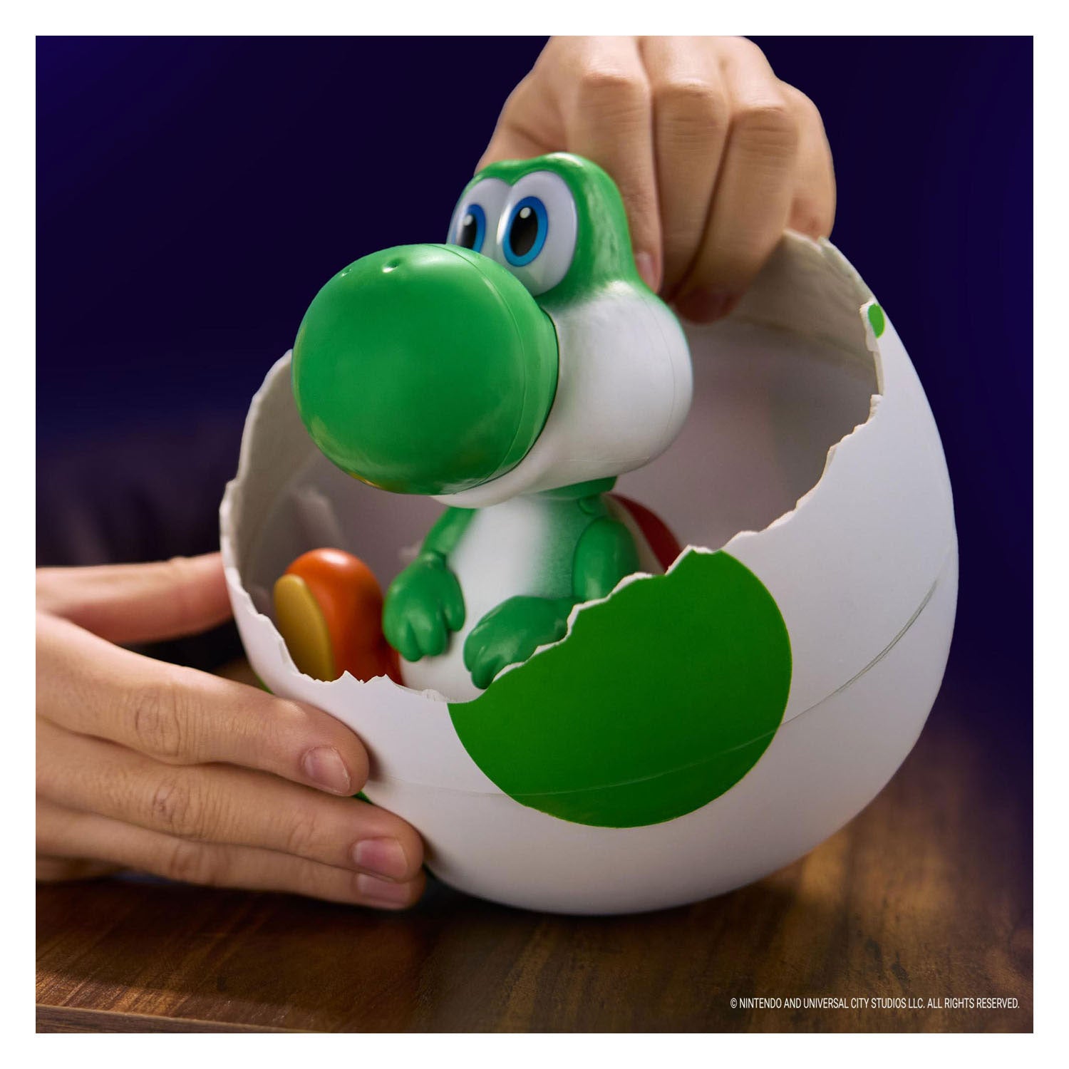 Hatchin' yoshi super mario hatching yoshi + licht en geluid