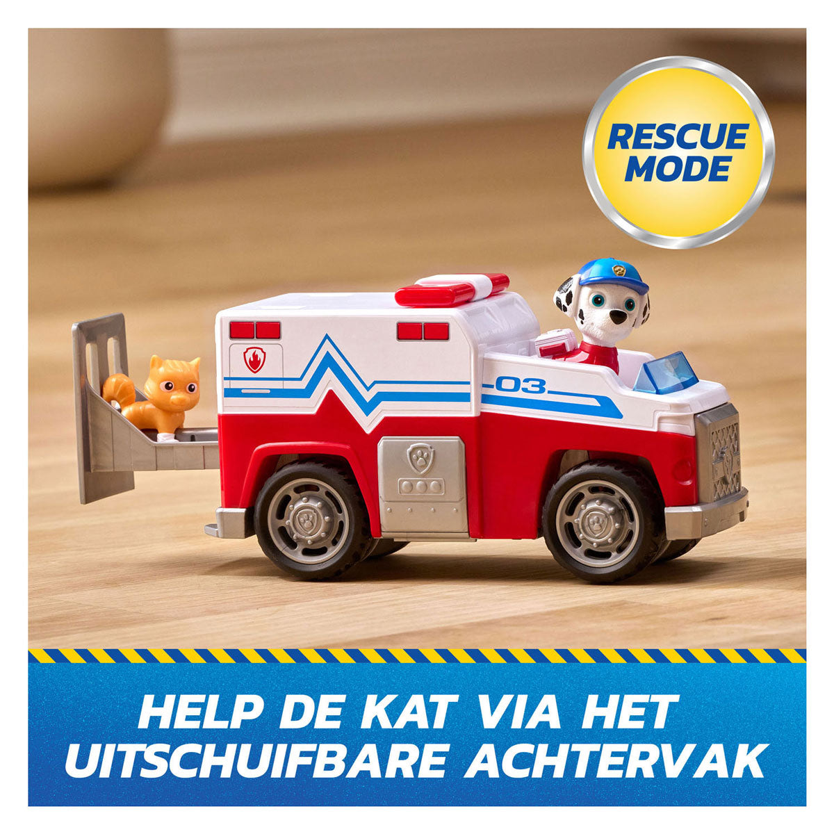 Paw patrol search rescue vehicle marshall | 2 stuks
