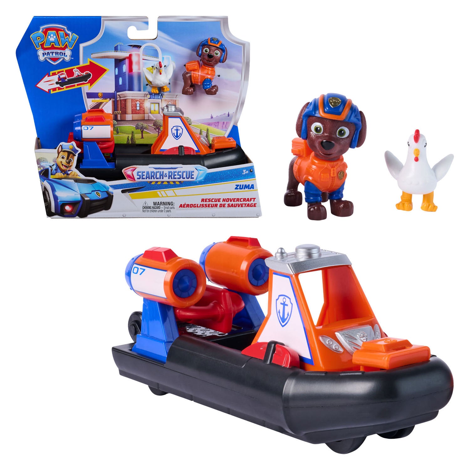 Paw patrol search rescue vehicle zuma | 2 stuks