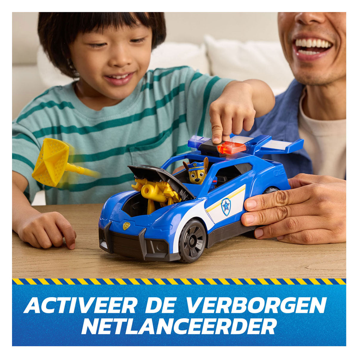 Paw patrol search rescue vehicle chase police