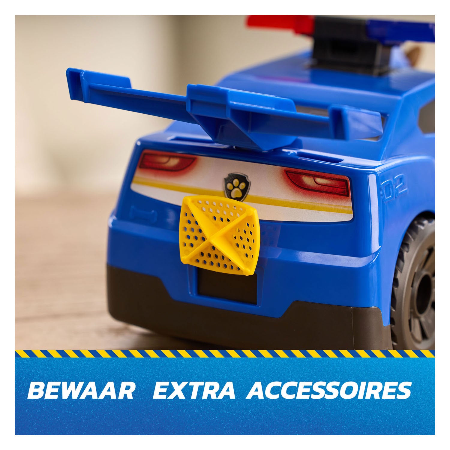 Paw patrol search rescue vehicle chase police