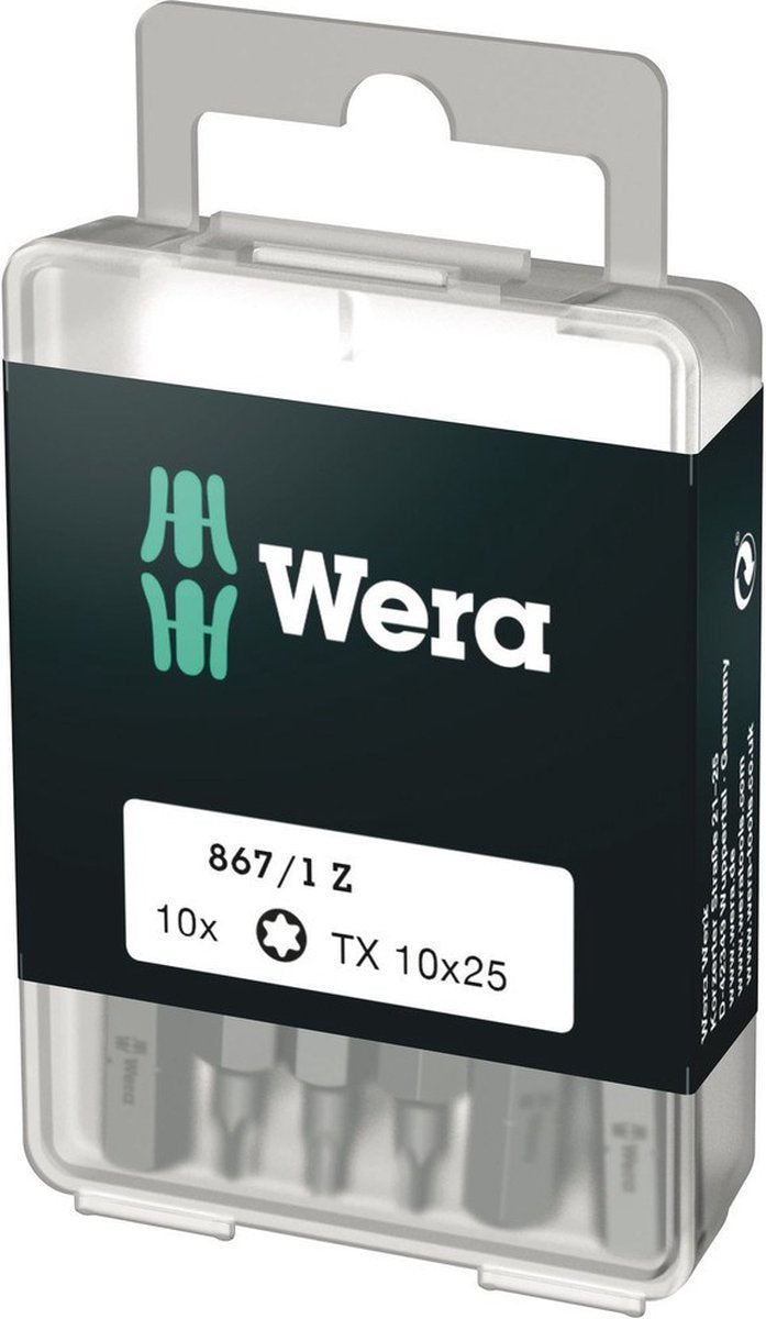 Wera 5072406001 1 4 torx bit - t10 x 25mm