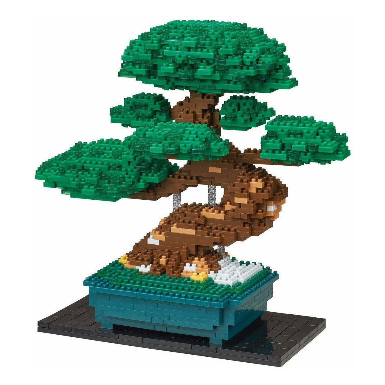Bandai nanoblock bouwset bonsai deluxe - 1130st.