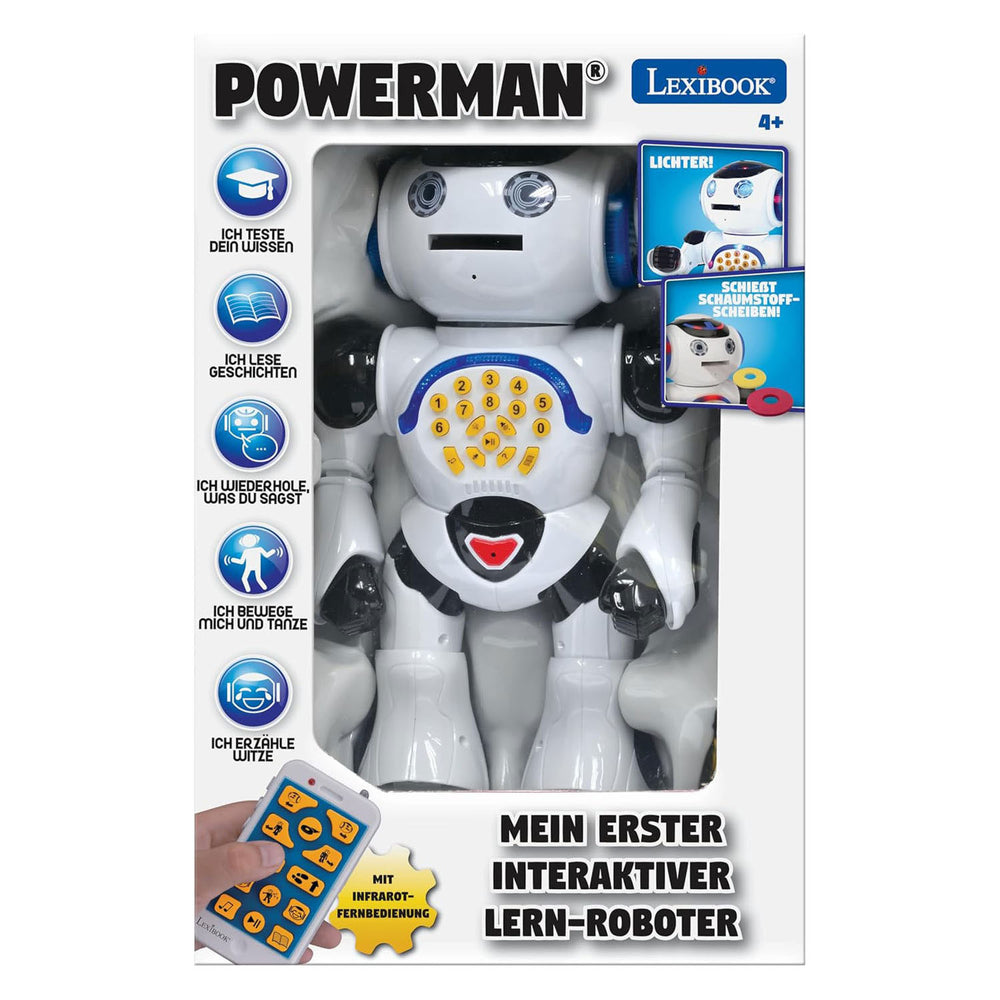 Lexibook powerman rc interactieve robot nl