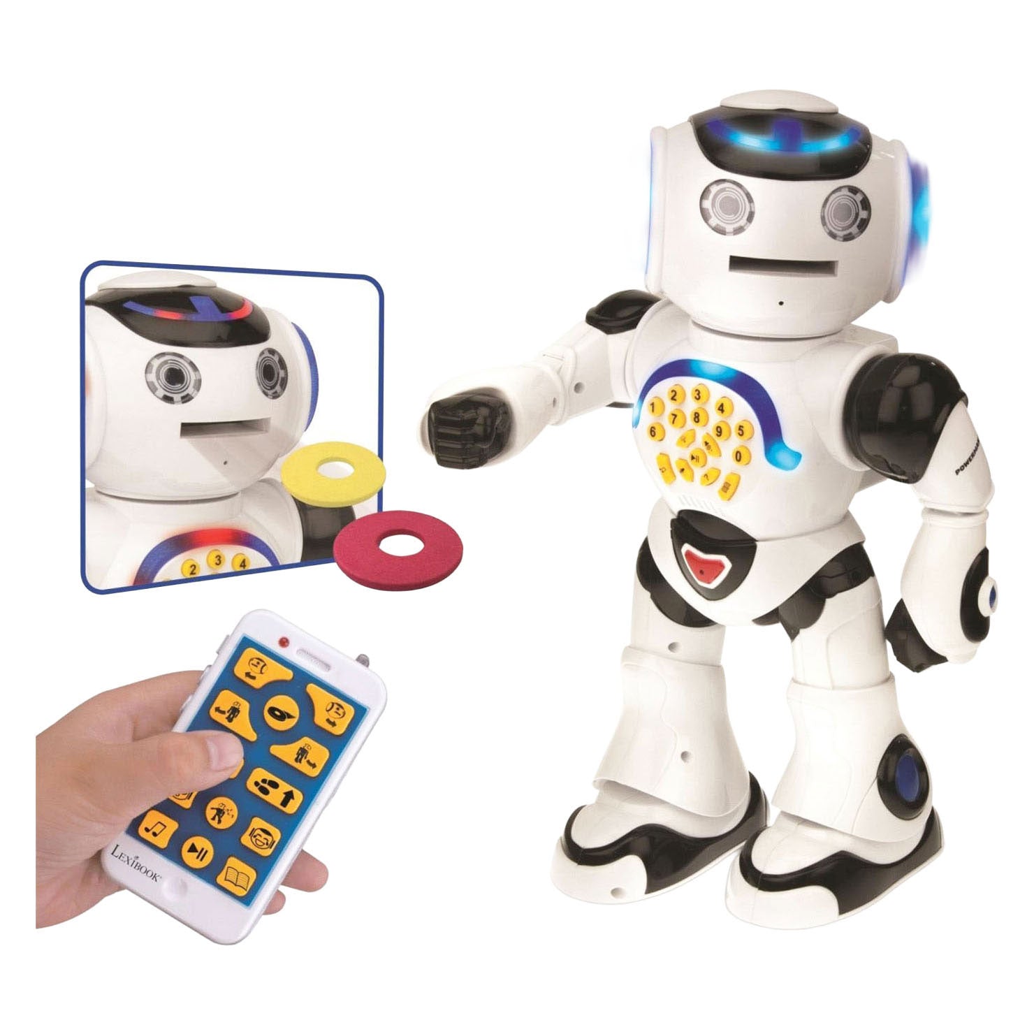 Lexibook powerman rc interactieve robot nl