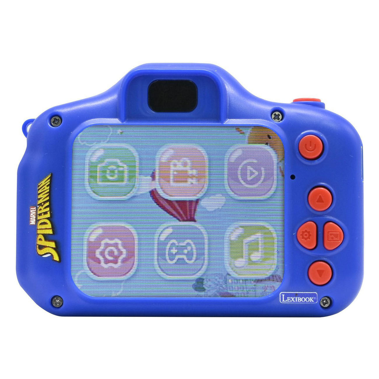 Lexibook spiderman - camera met bescherming voor kinderen - 8gb