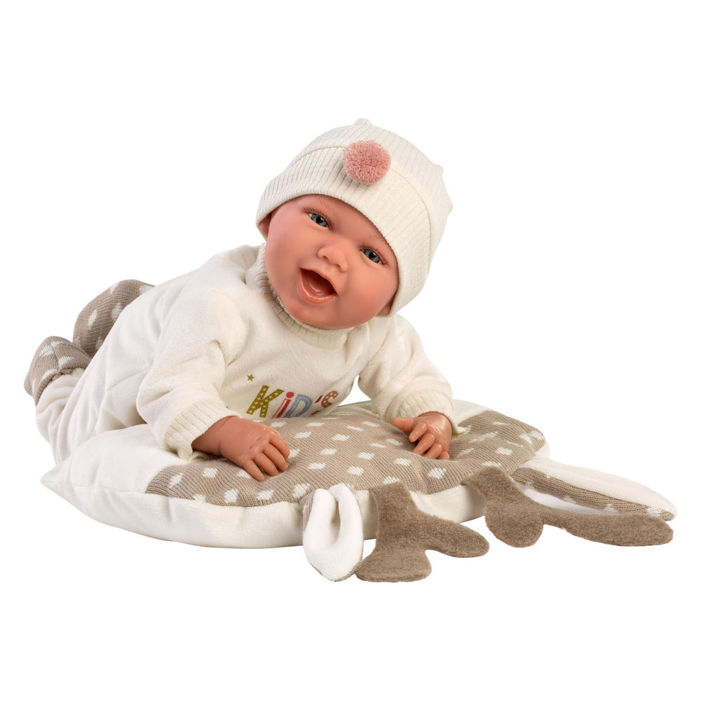 Imp mimi soft body babypop vrolijk met geluid - 42 cm