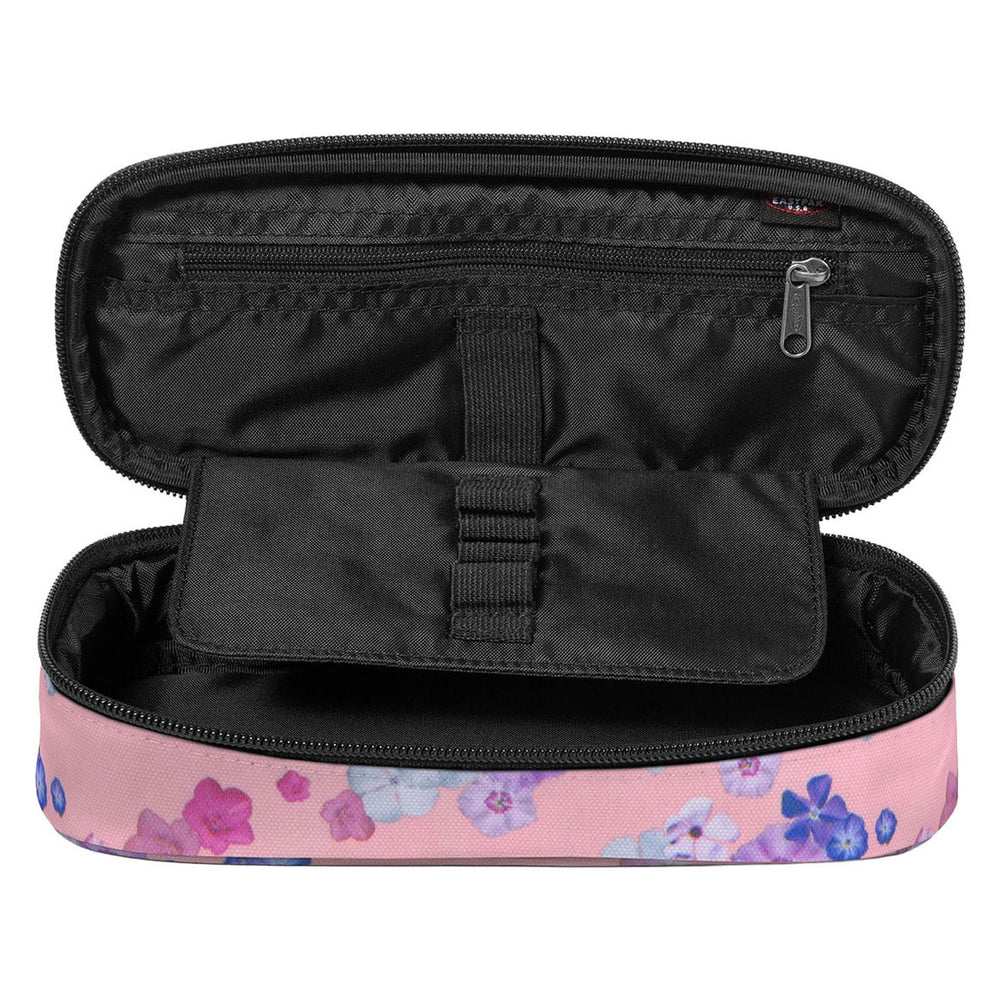 Eastpak oval single etui - floral bloom pink