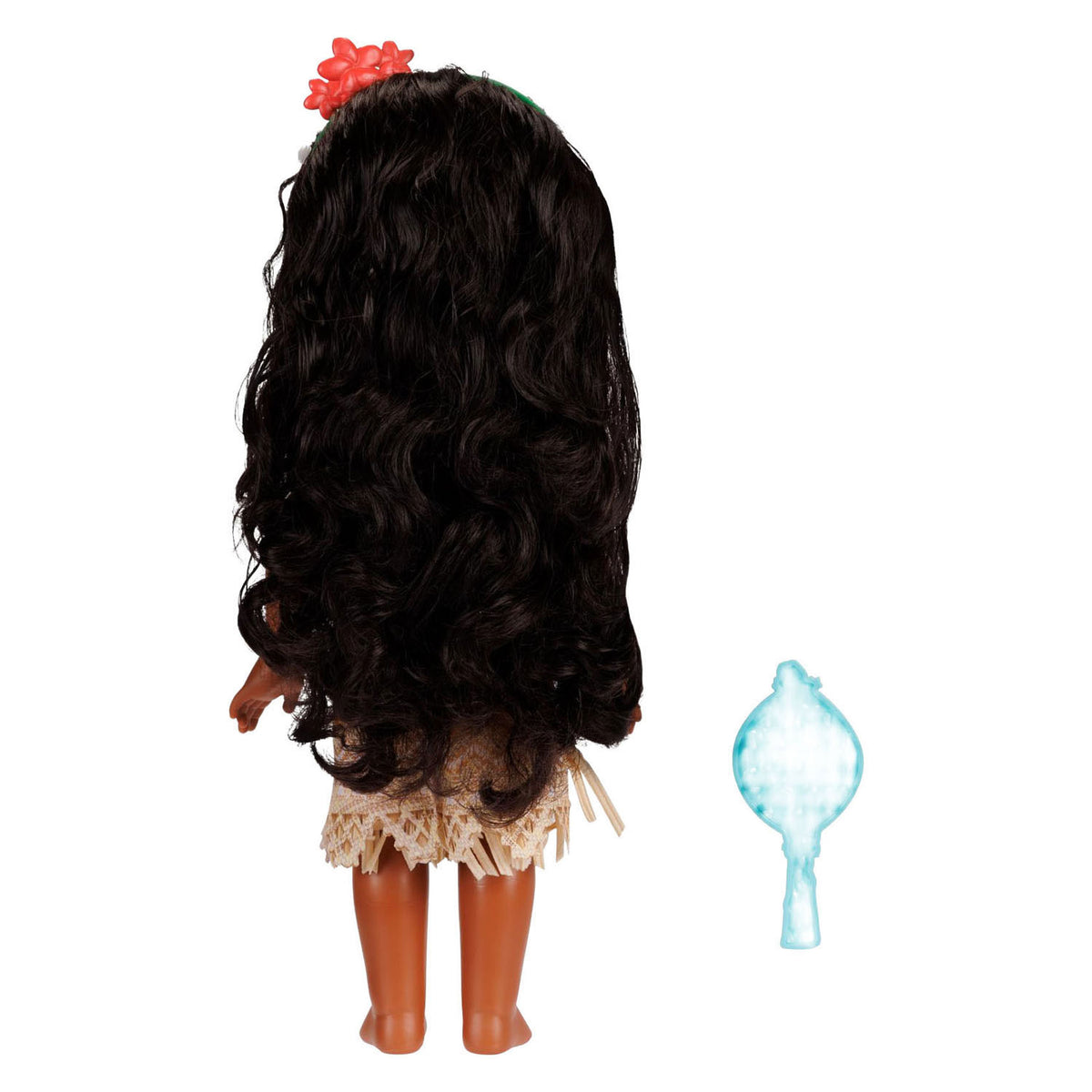 Jakks disney prinses vaiana pop – 35 cm – met bloemenclip