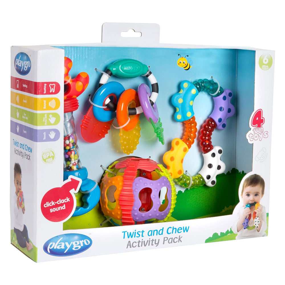 Draai bijt activiteitenset babyspeelgoed