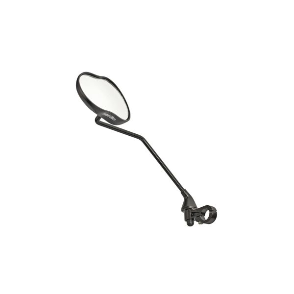 Rétroviseur Ergotec M-99LV avec bras long 121 x 78-66 mm aluminium - sablé noir
