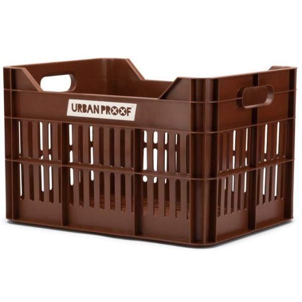 Dutchperfect urbanproof krat click 30l rpet donkerbruin