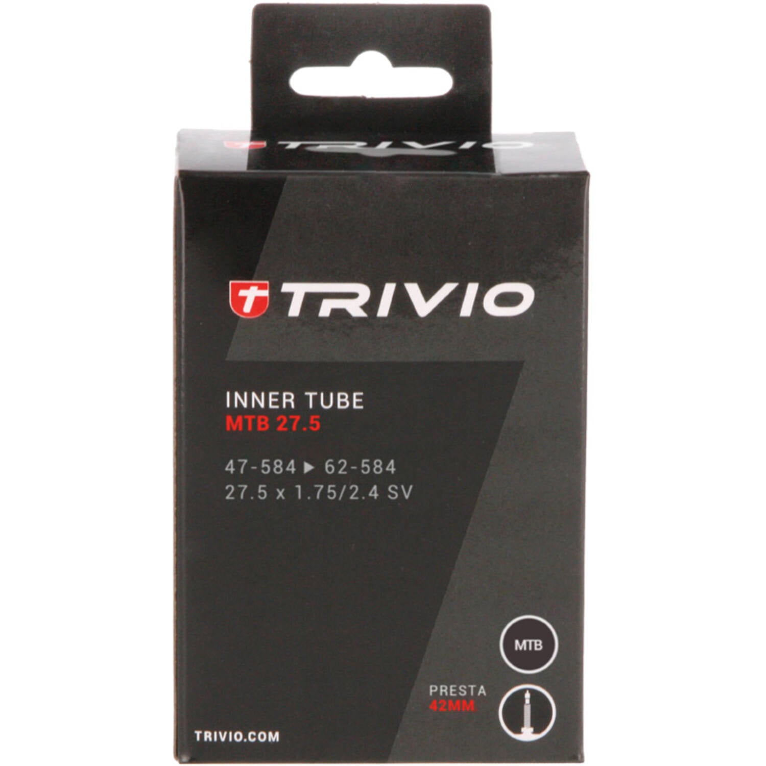 Trivio - mtb binnenband 27½x1.75 2.4 sv 42mm presta