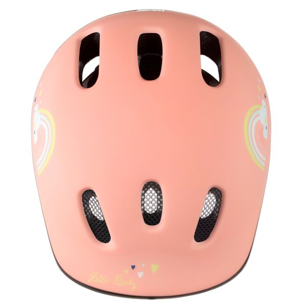 Polisport babyhelm happy rainbow xxs 44-48 cm roze