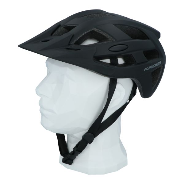 Kross fietshelm mtb city attivo l (58-61cm) - zwart