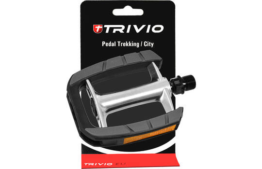 Trivio - fietspedalen trekking ultra light anti-slip zwart