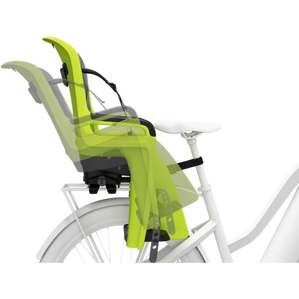 Thule kinderzitje achter ride along 2 voor bagagedragerbevestiging - zen lime