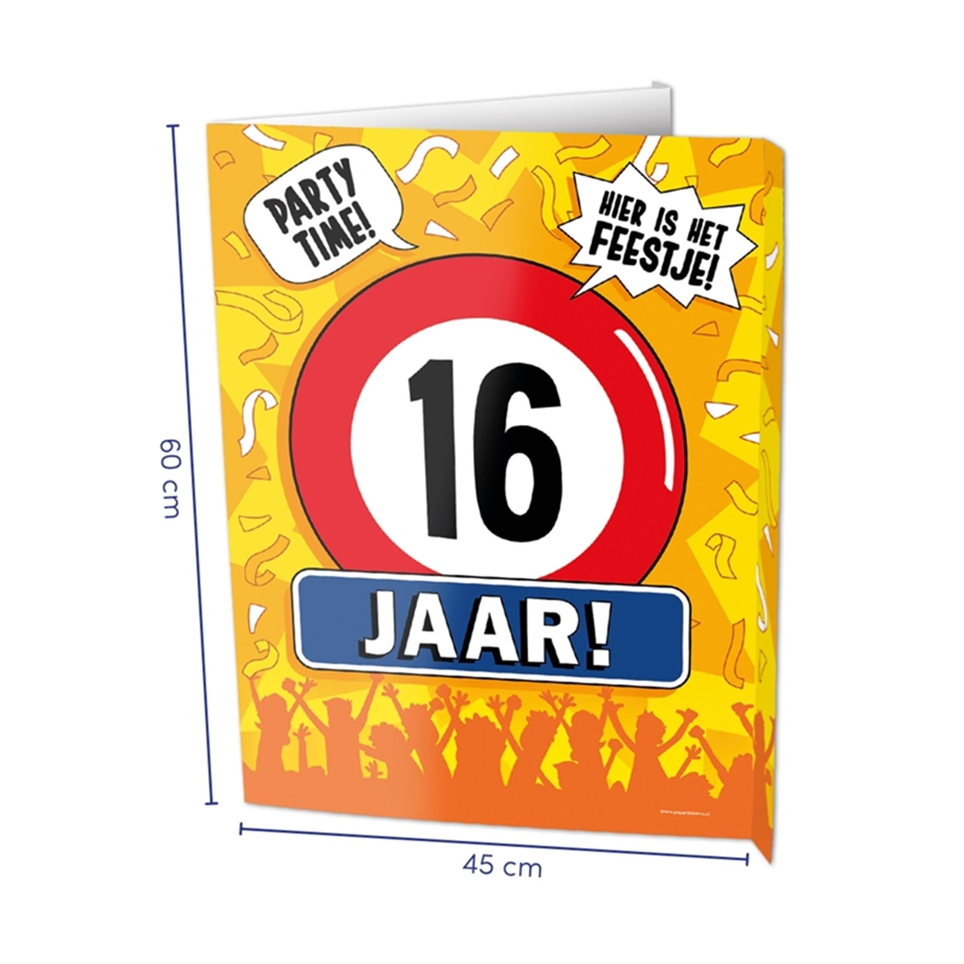 Paperdreams window signs - 16 jaar