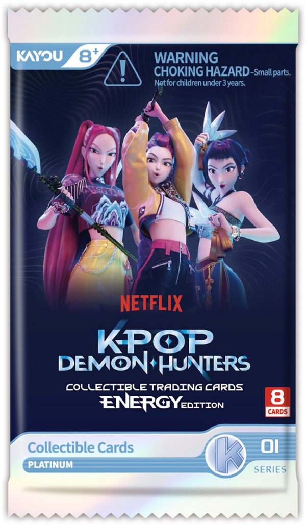 Asmodee kpop demon hunters verzamelkaarten energy edition booster.