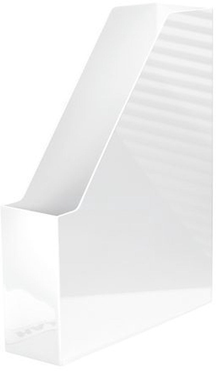 Han tijdschriftencassette - i-line - 315 x 248 x 76mm - hoogglans wit - formaat a4 c4 - ha-16501-12
