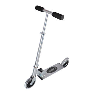 Basic step scooter aluminium zwart