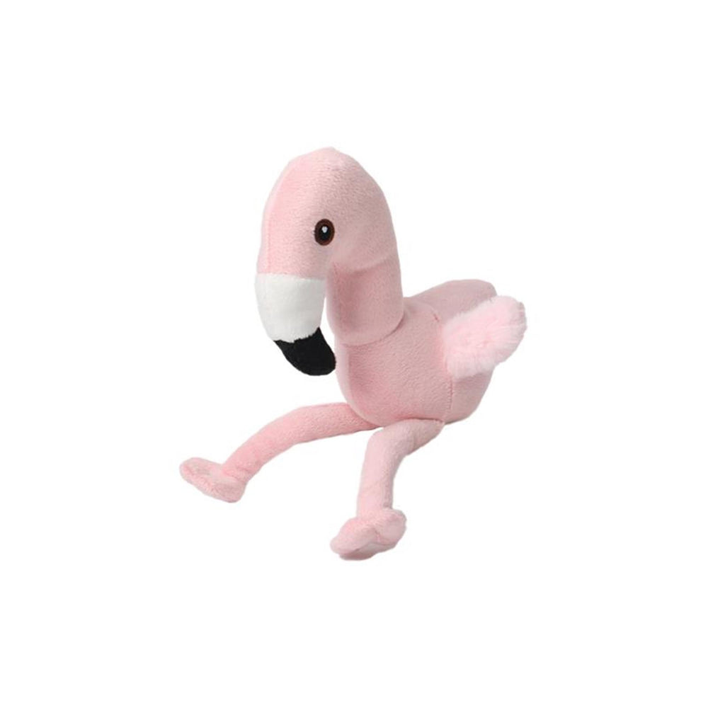 Paperdreams knuffel happy friends - flamingo 15x15x18cm