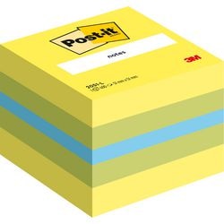 Post-it zelfklevend note blok 51x51mm assorti 400 vel