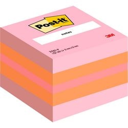 Zelfklevende notes post-it kubusblok 225 vel