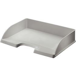 Brievenbakje leitz a4 polystyreen grijs