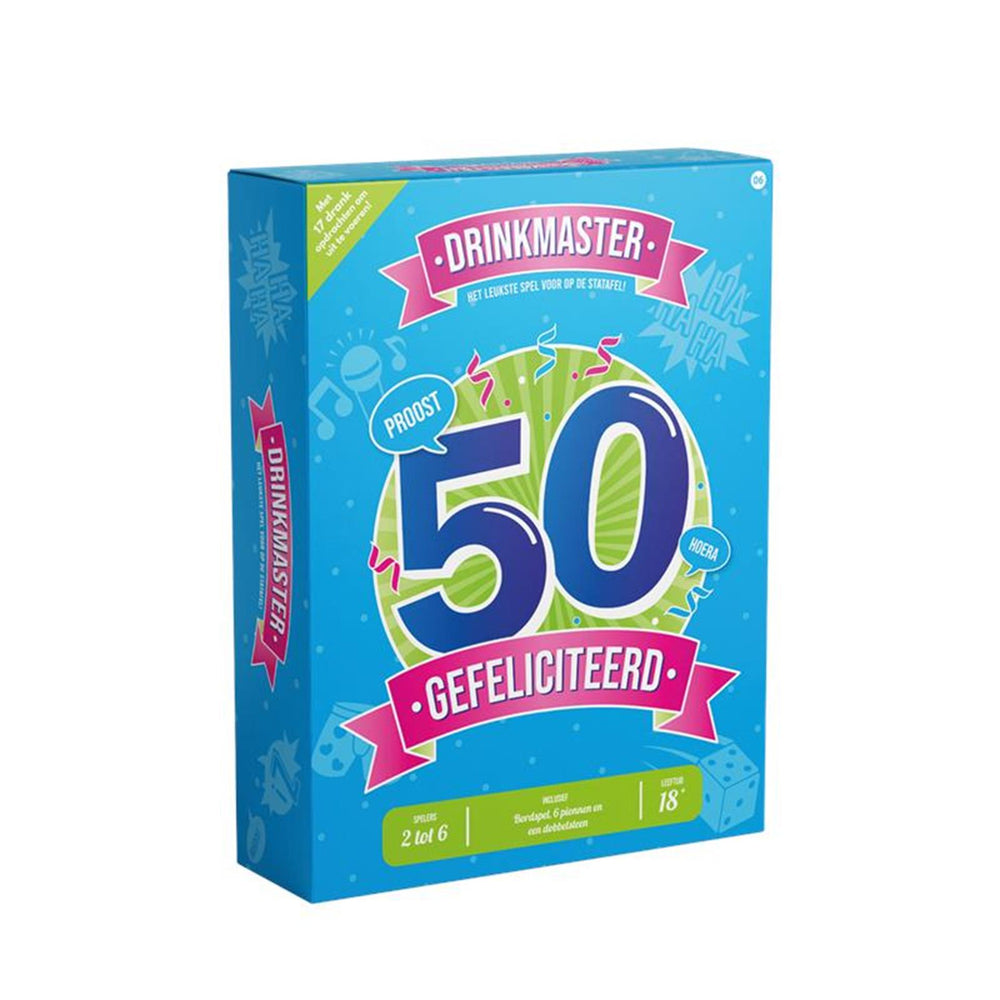 Paperdreams drinkmaster spel - 50 jaar
