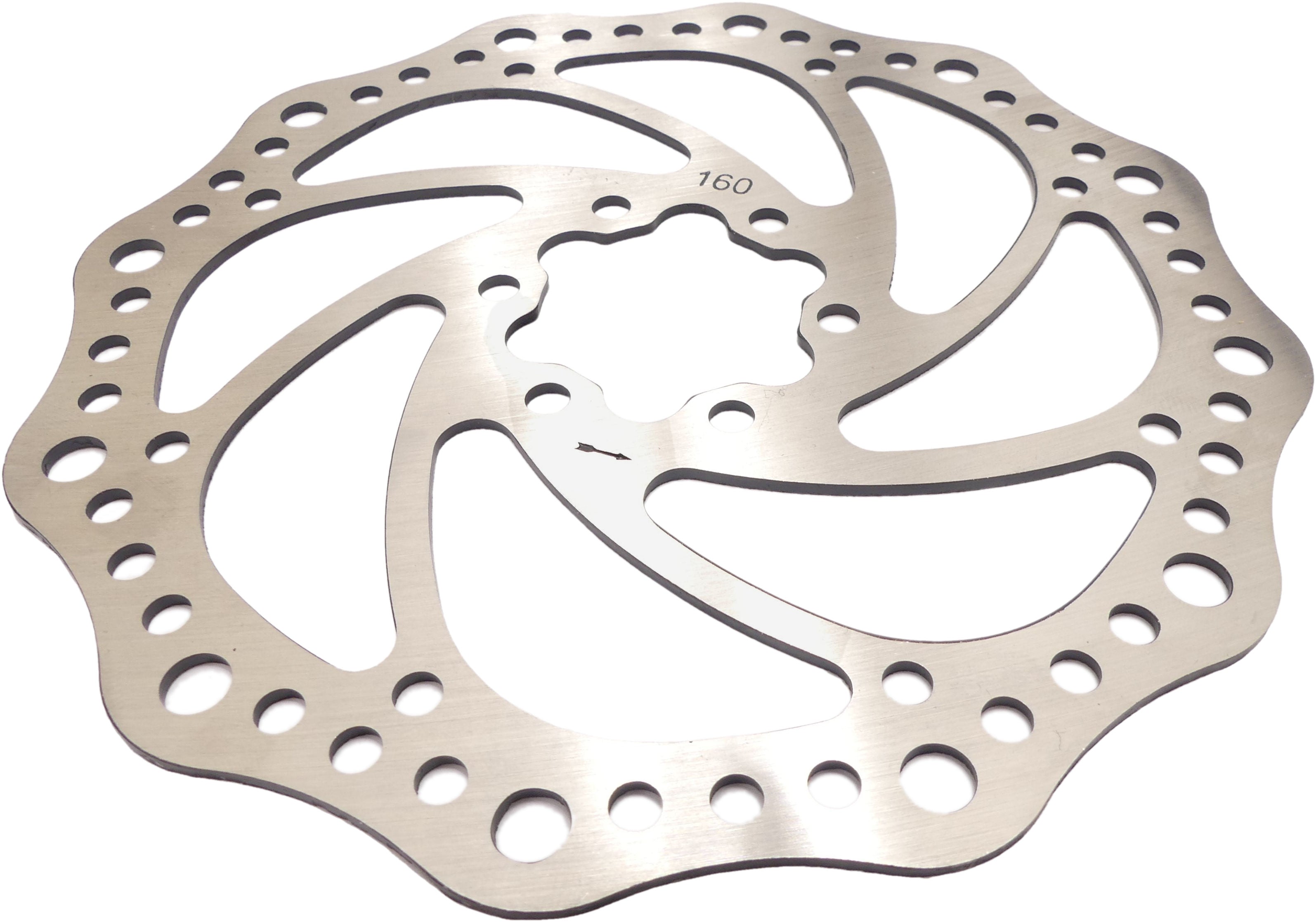 Remschijf Edge 160mm 6-bout