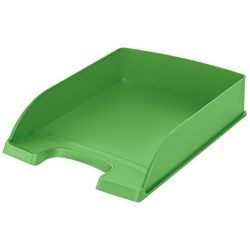 Brievenbak leitz plus groen a4 polystyreen