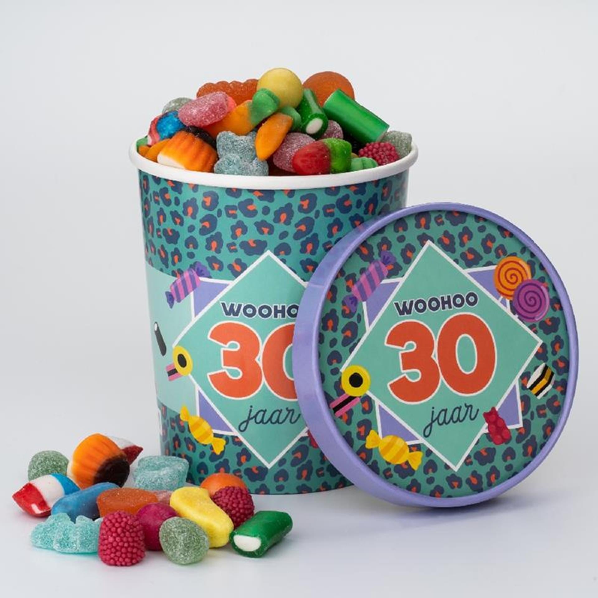 Paperdreams snoepbeker ø12x14cm - 30 jaar