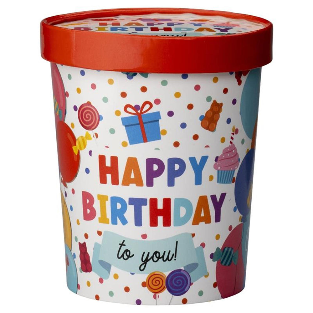 Paperdreams snoepbeker ø12x14cm - happy birthday