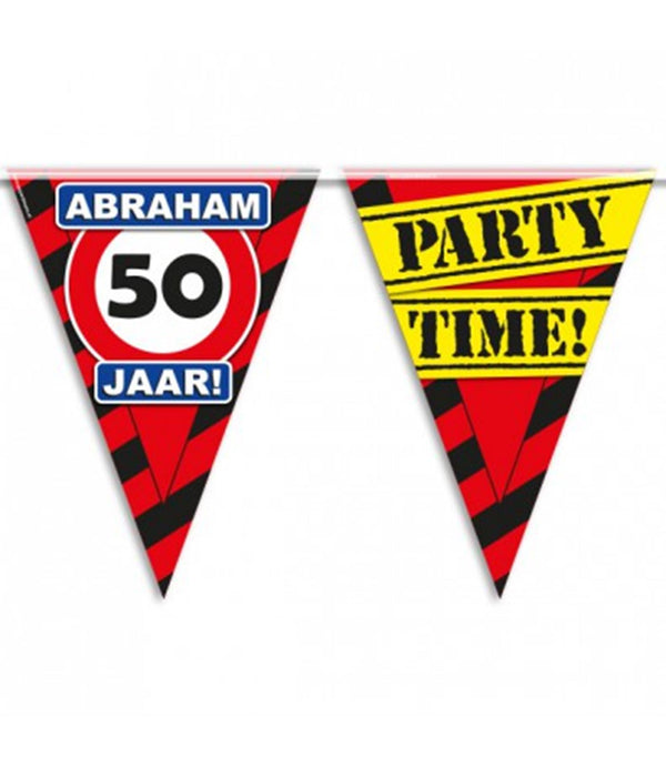 Paperdreams party vlag - abraham