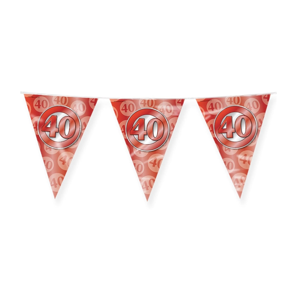 Paperdreams party vlag - 40 jaar getrouwd
