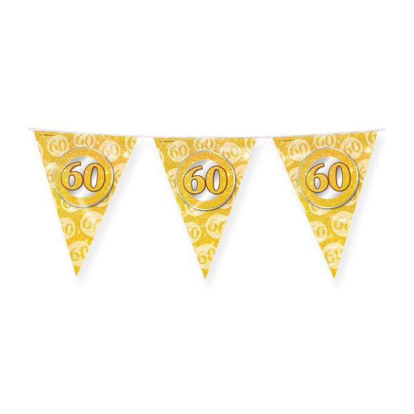 Paperdreams party vlag - 60 jaar getrouwd