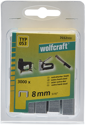 Wolfcraft breedrugnieten | type 053 | staal | 8mm | 3000 stuks - 7032000