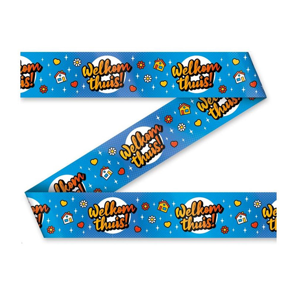 Paperdreams party tape - welkom thuis cartoon