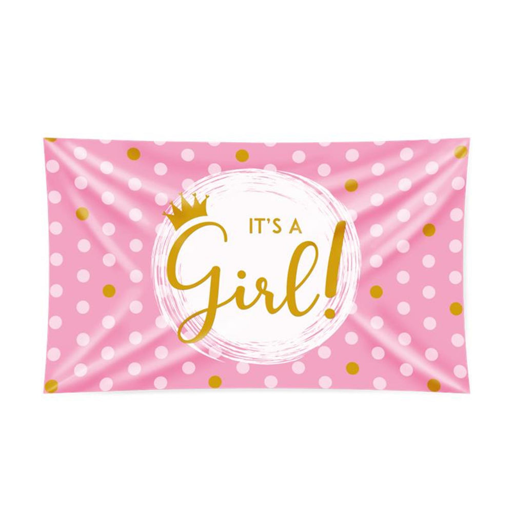 Paperdreams xxl vlag - it's a girl !