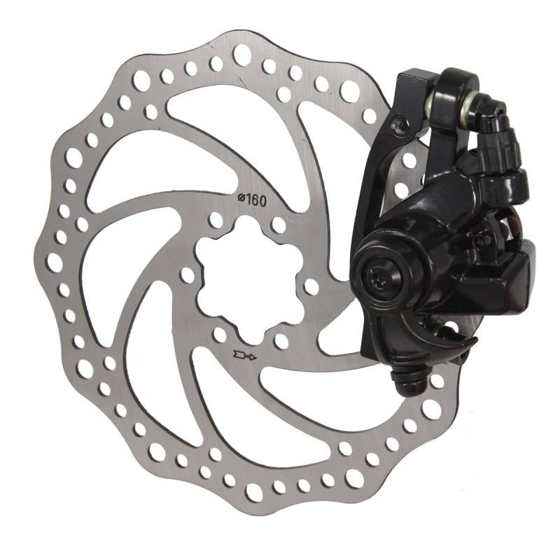 Jeu de freins mécaniques avant + arrière Saccon DM33 avec disques de frein