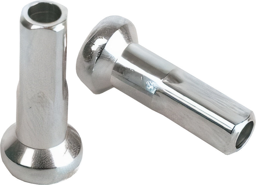 Spaaknippel Sapim velg 14 voor spaak 13 - zilver (100 stuks)