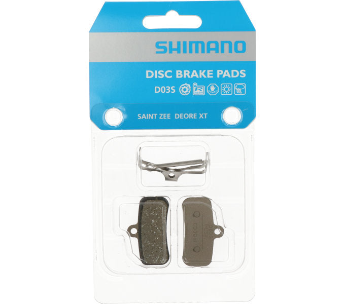 Plaquettes de frein à disque Shimano D03S-RX Résine