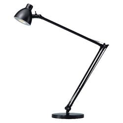 Abi bureaulamp valencia hansa stalen voet 80cm 62cm zwart